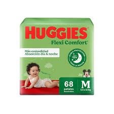 Producto - HUGGIES FLEXI COMFORT TALLE M X 68