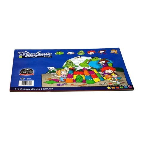 Producto - BLOCK DE DIBUJO OFICIO N5 COLOR 20H TRIUNFANTE