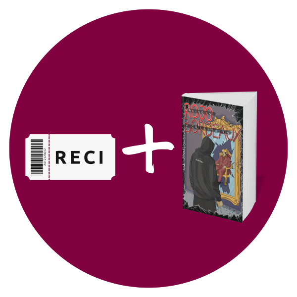 Producto - Entrada + Libro (recital 21/3/26 en ROSARIO: Kaztroh + Esmanser)