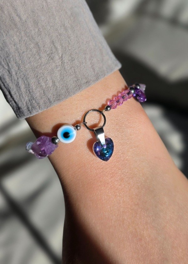 Producto - Pulsera Amuleto Amatista Mística - 1
