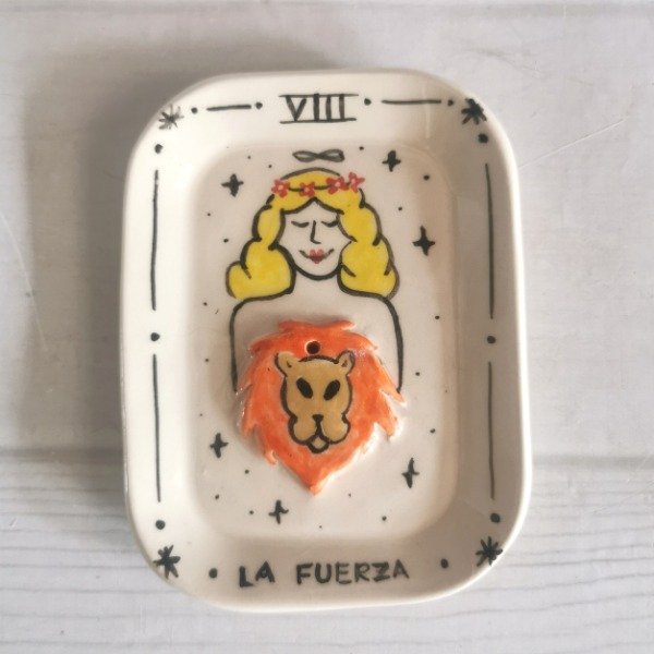 Producto - Portasahumerio Carta tarot La Fuerza