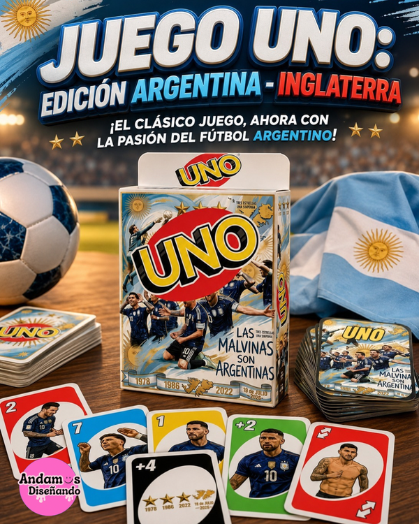 Producto - JUEGO UNO. EDICIÓN ARGENTINA. INGLATERRA