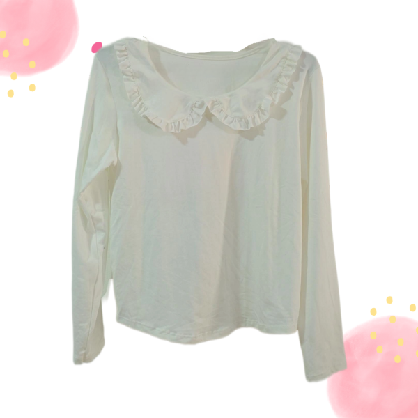 Producto - Mangas largas volados talle unico mujer