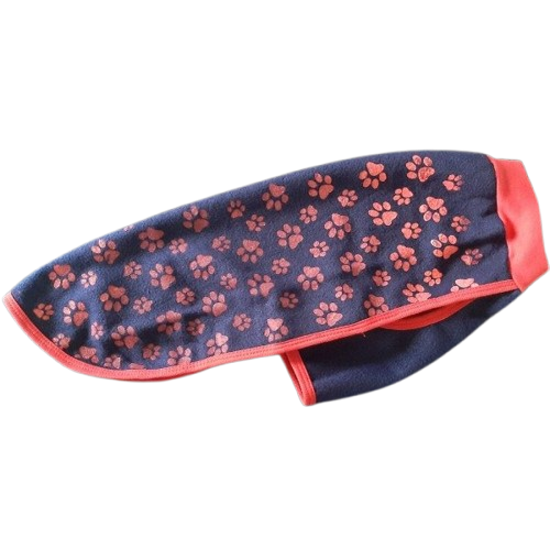 Producto - Abrigo de polar estampado. Talle 8