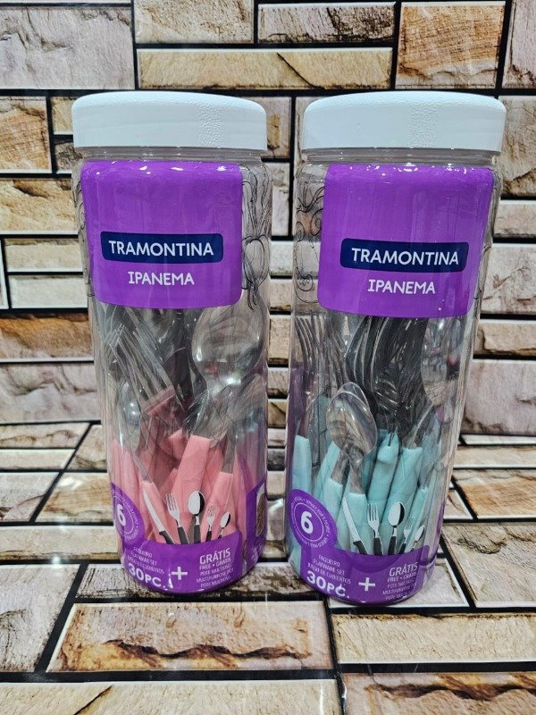 Producto - Cubierto tramontina x30piezas