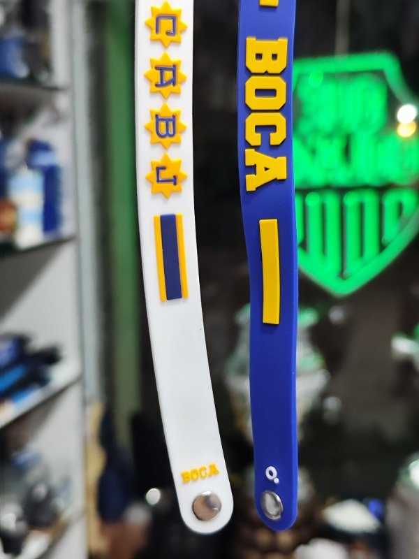 Producto - Pulsera Boca Juniors silicona regulable - 1