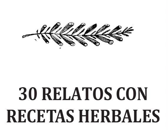 Producto - 30 relatos con recetas herbales (libro pdf)
