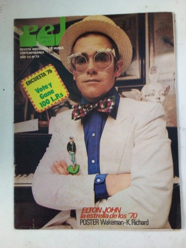 Producto - Pelo #79 - Octubre 1976 - Elton John Encuesta - Magendra