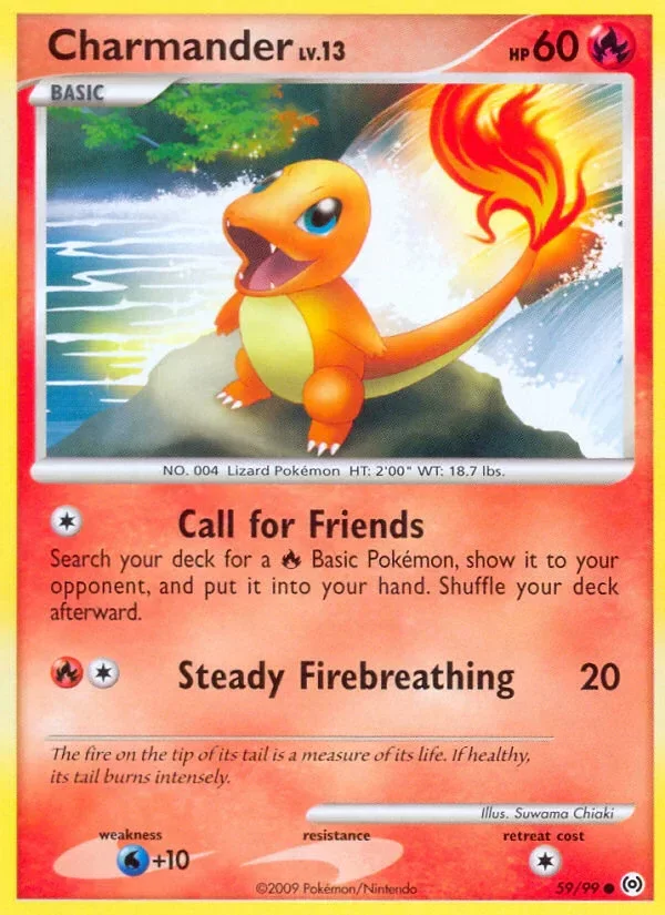 Producto - Charmander 59/99 Platinum: Arceus