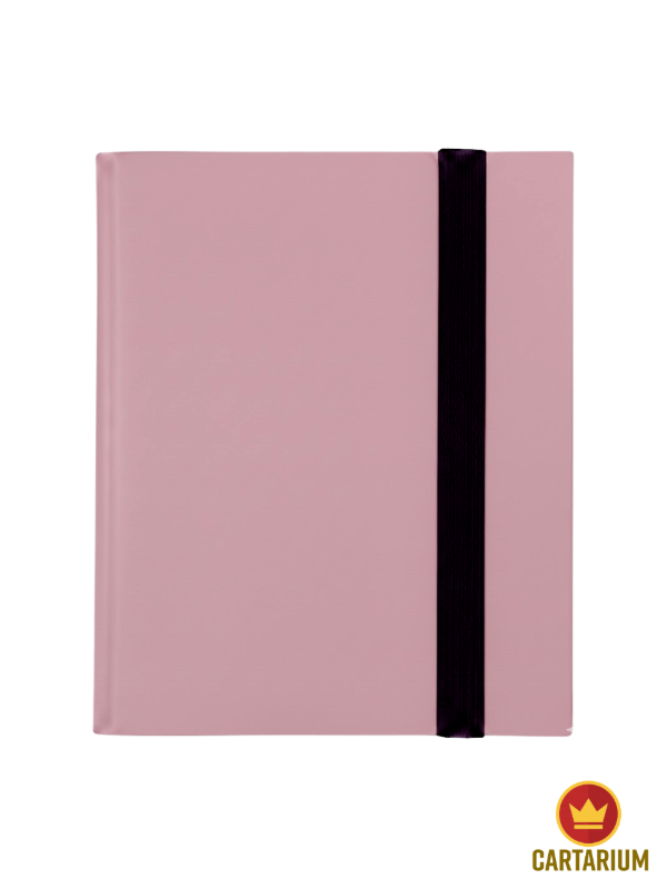 Producto - Binder Carpeta Cartarium Color Rosa 4 160 Cartas TCG Standard