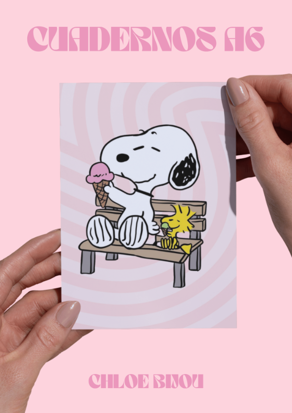 Producto - Cuadernos a6 snoopy x2 und - 5