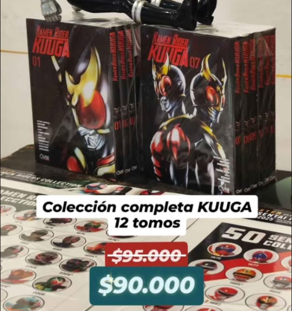Producto - Kamen Rider Kuuga Colección Completa 12 Tomos Mangas Ovni Press - 0