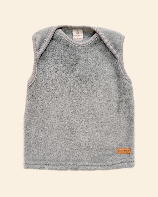 Producto - CHALECO GRIS PERLA KIDS