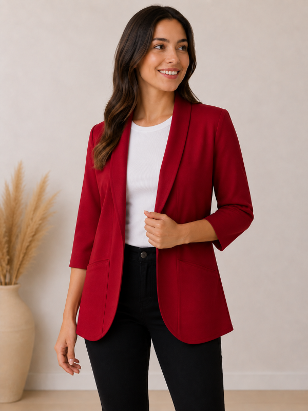 Producto - Blazer Sastrero Manga 3/4 - 1