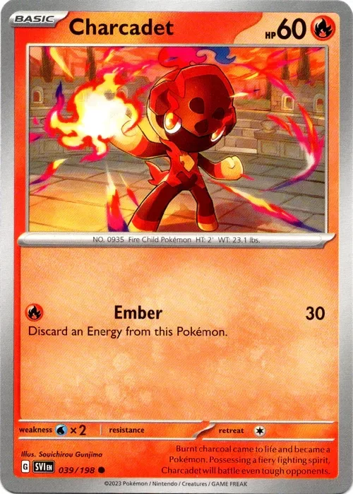 Producto - Charcadet - 039/198 - Scarlet and Violet