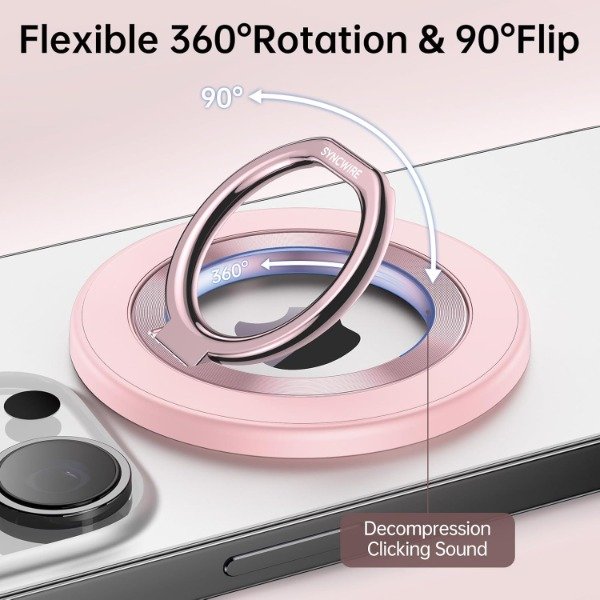 Producto - SYNCWIRE Magnetic Phone Ring Holder for MagSafe 360 (11 colores) - 2