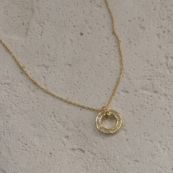 Producto - Collar circulo dorado PL