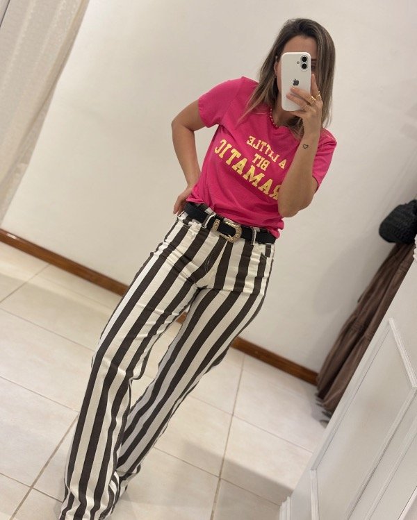 Producto - Jeans rayas cafe - 1