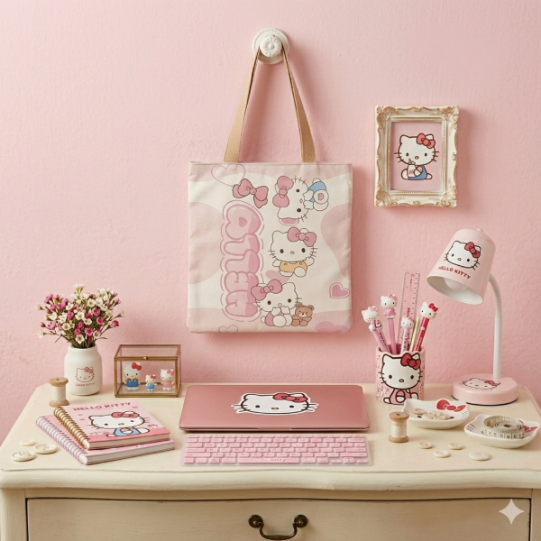 Producto - Tote Bag Premium Hello Kitty