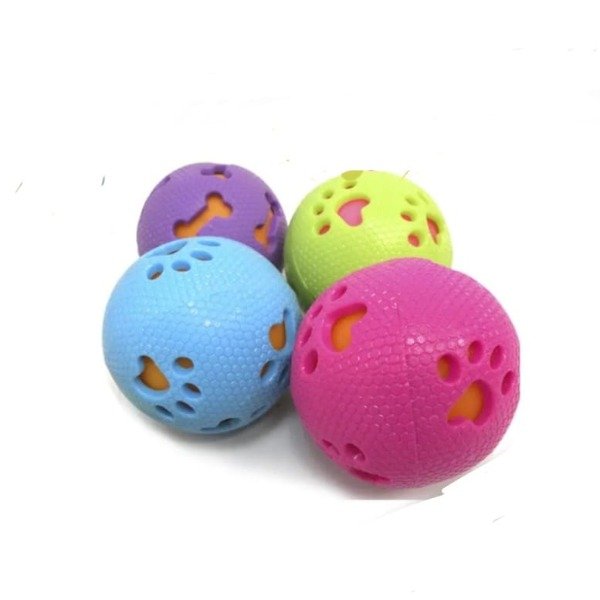 Producto - CHIFLE PELOTA GOMA DOBLE CAPA C/HUELLA
