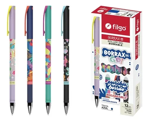 Producto - Bolígrafo borrable Filgo Borrax Se
