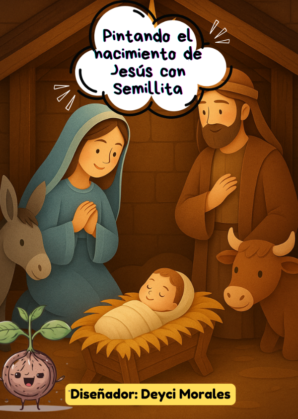 Producto - Pintando el nacimiento de Jesús con Semillita (PDF)