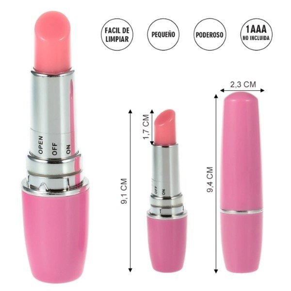 Producto - Bala vibradora Andromeda forma de labial