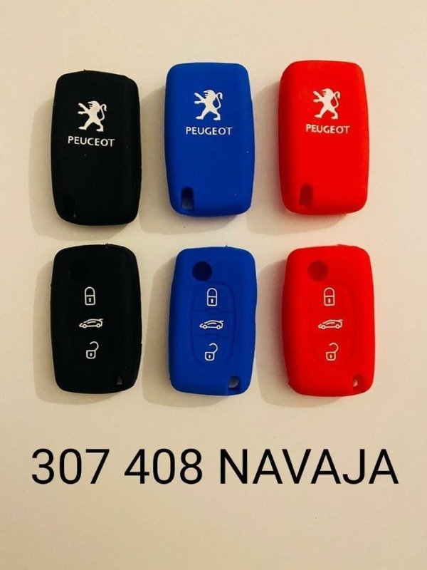 Producto - FUNDA CUBRE LLAVE NAVAJA PEUGEOT 307 408