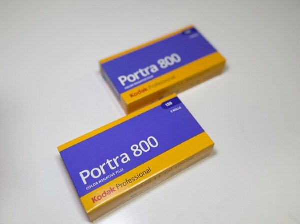 Producto - Portra 800 formato 120