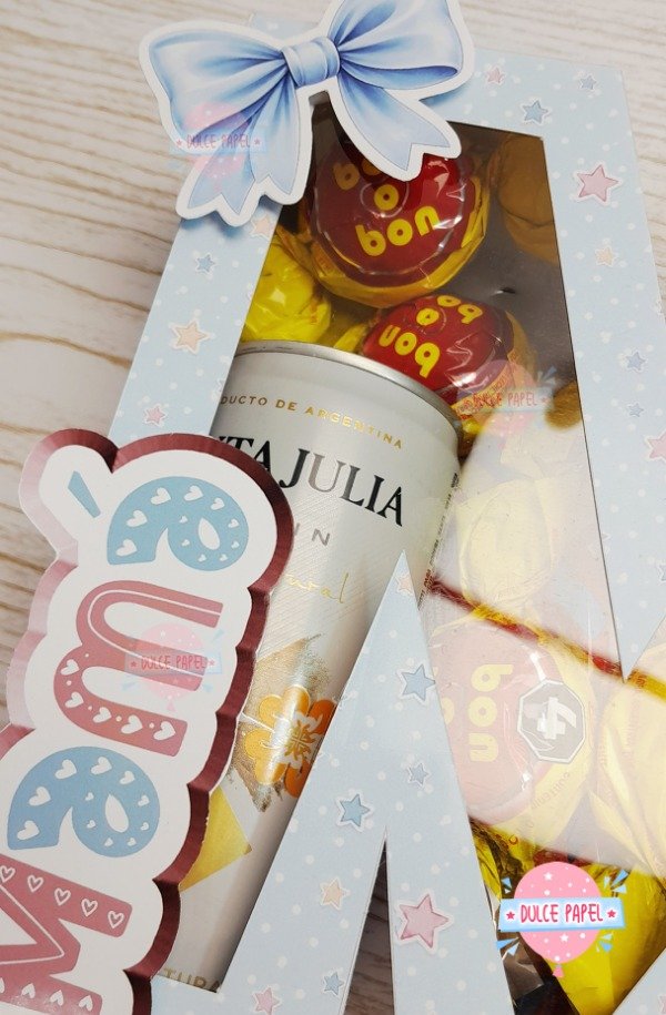 Producto - CAJA LETRA M - 16