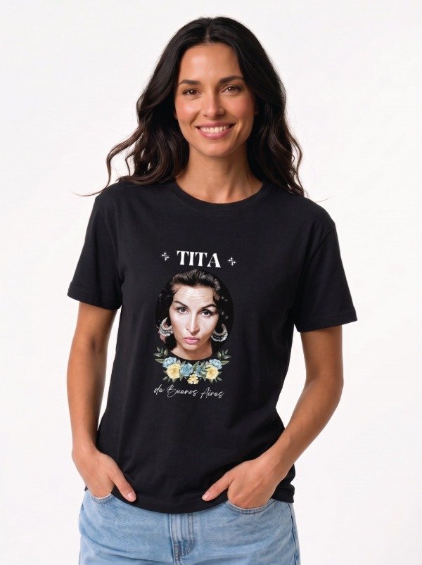 Producto - Remera Tita de Buenos Aires - Negra - 7