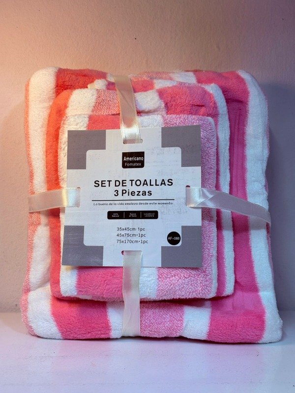 Producto - Juego de toallas x3