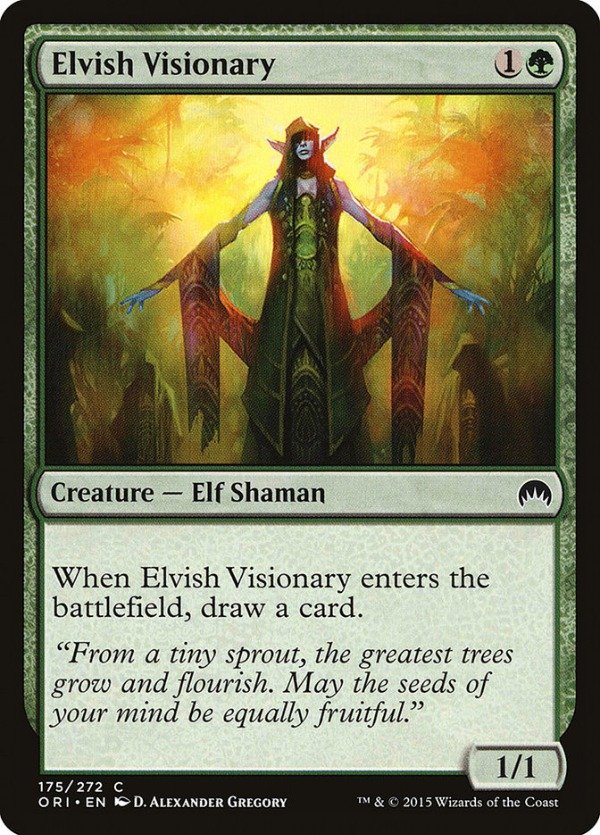 Producto - Elvish Visionary  Magic Origins