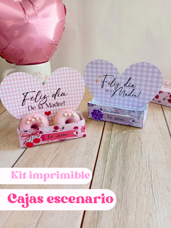 Producto - Kit imprimible cajas escenario