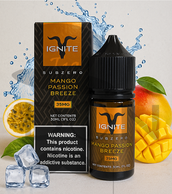Producto - Salt nic Ignite 35 mg 30 ml Mango Breeze Passion