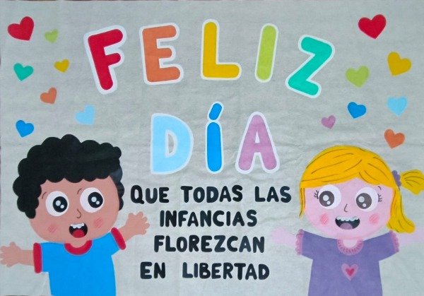 Producto - Feliz dia infancias 1.50 x 1 m