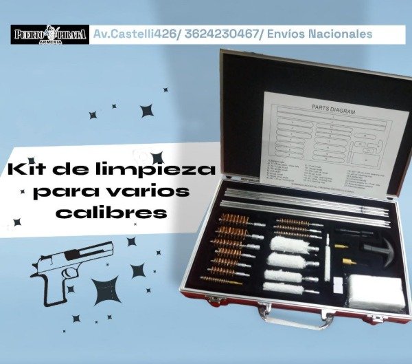 Producto - Kit de baquetas multicalibres