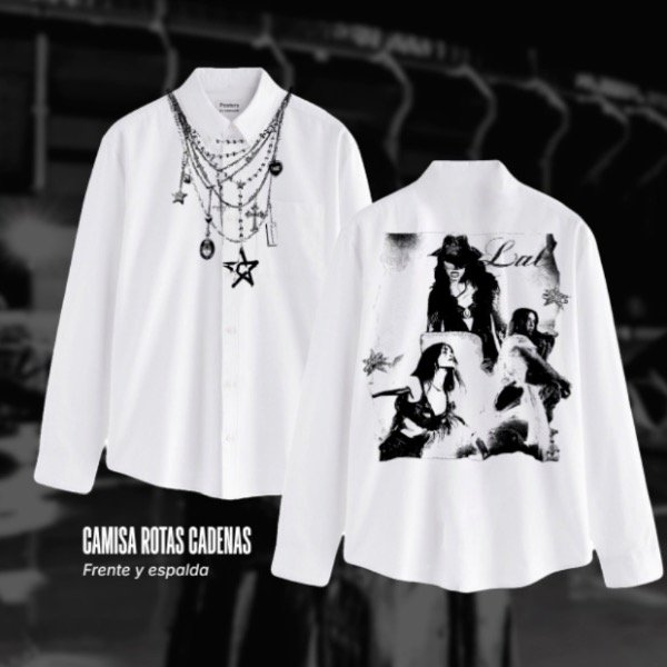 Camisa Rotas Cadenas frente y espalda