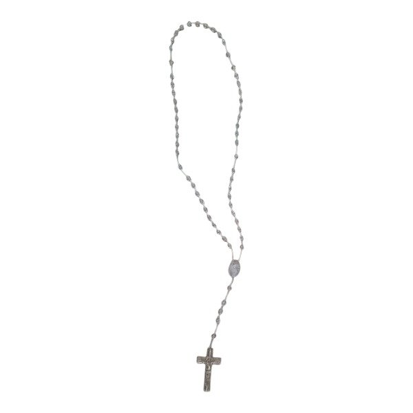 Producto - ROSARIO DE PLASTICO TRANSPARENTE ROS#76