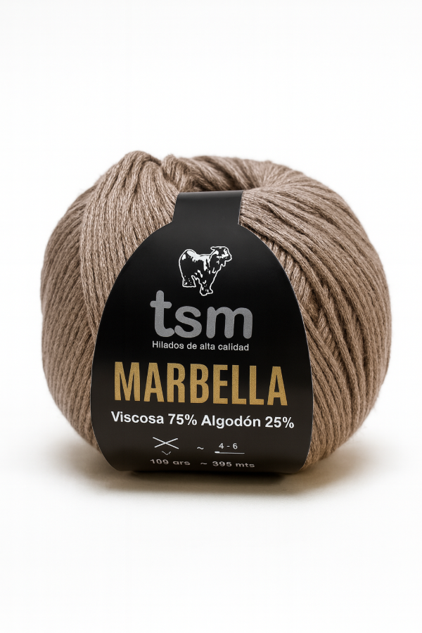 Producto - HILADO MARBELLA x 100 GRS - 17 HABANO