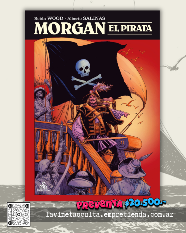 Producto - (Preventa) Morgan, el Pirata - Robin Wood y Alberto Salinas