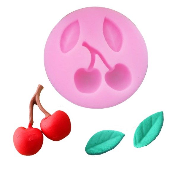 Producto - Molde de silicona cerezas