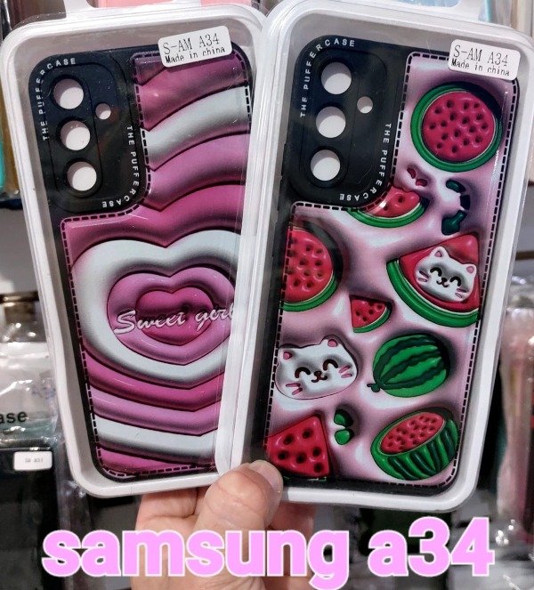 Producto - Fundas The Puffer Case. Samsung a34