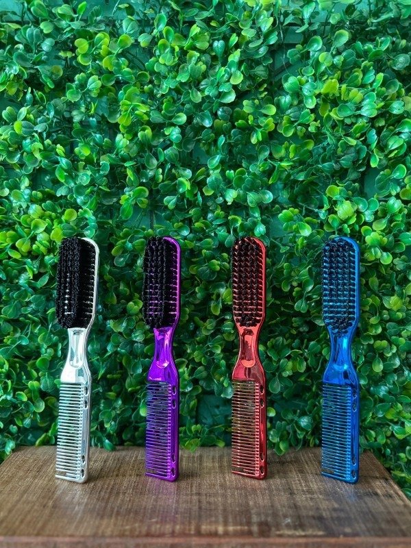 Producto - Cepillo Fade Doble Metalizado