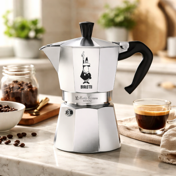 Producto - Cafetera Bialetti Moka Express 4 Tazas Italiana
