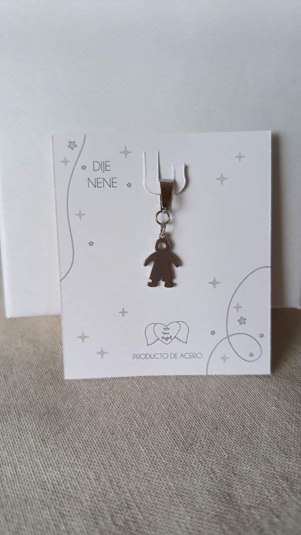 Producto - Dije Acero Nenes - 0