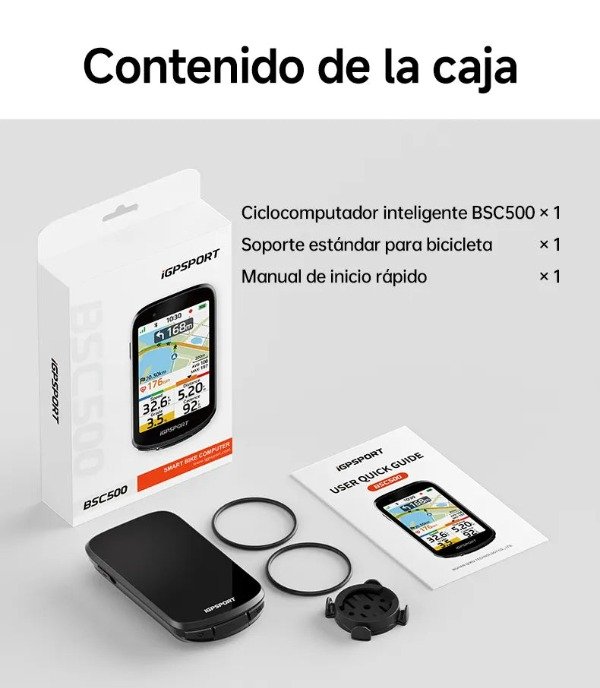 Producto - Ciclocomputador iGPSPORT BSC500 Pantalla Táctil - 5