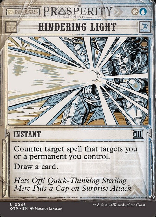 Producto - Hindering Light #46 Showcase  Breaking News