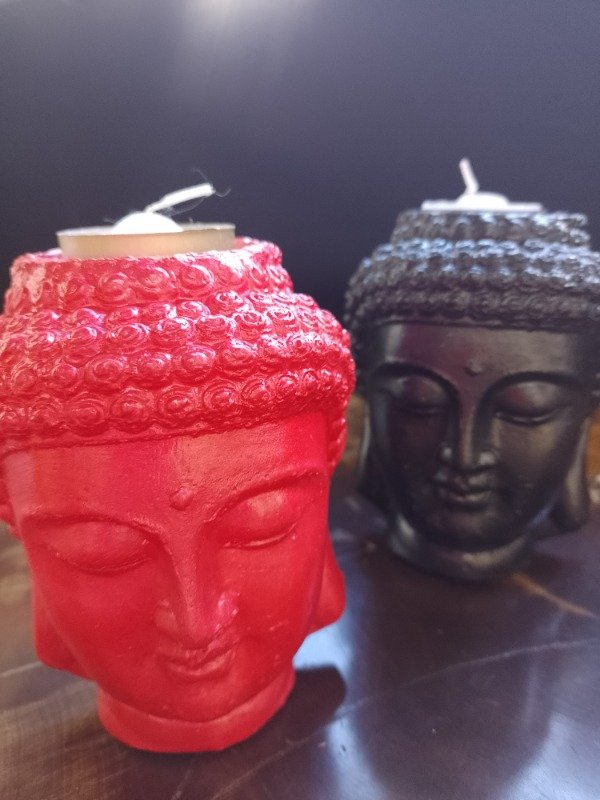 Producto - Porta vela Buda fucsia