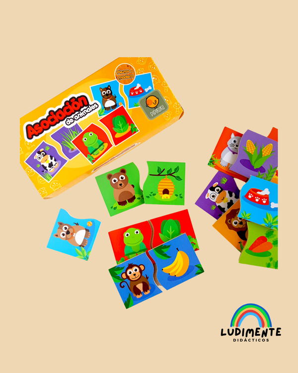 Producto - Asociación. Animales.
